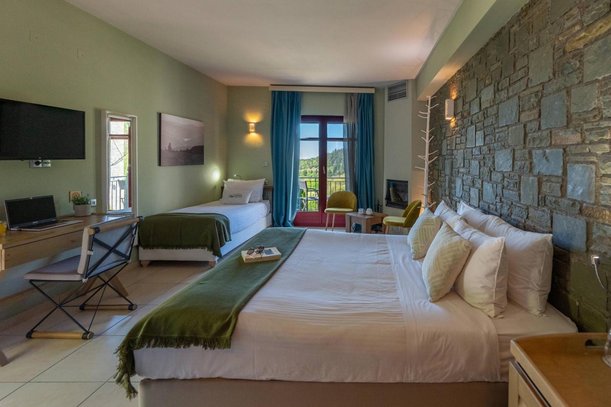 Rouista Tzoumerka Resort Vourgareli Exteriér fotografie