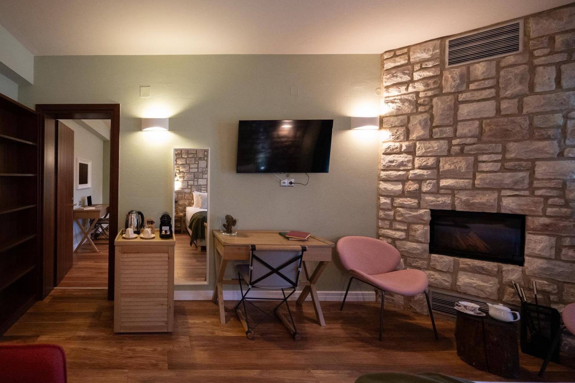 Rouista Tzoumerka Resort Vourgareli Exteriér fotografie