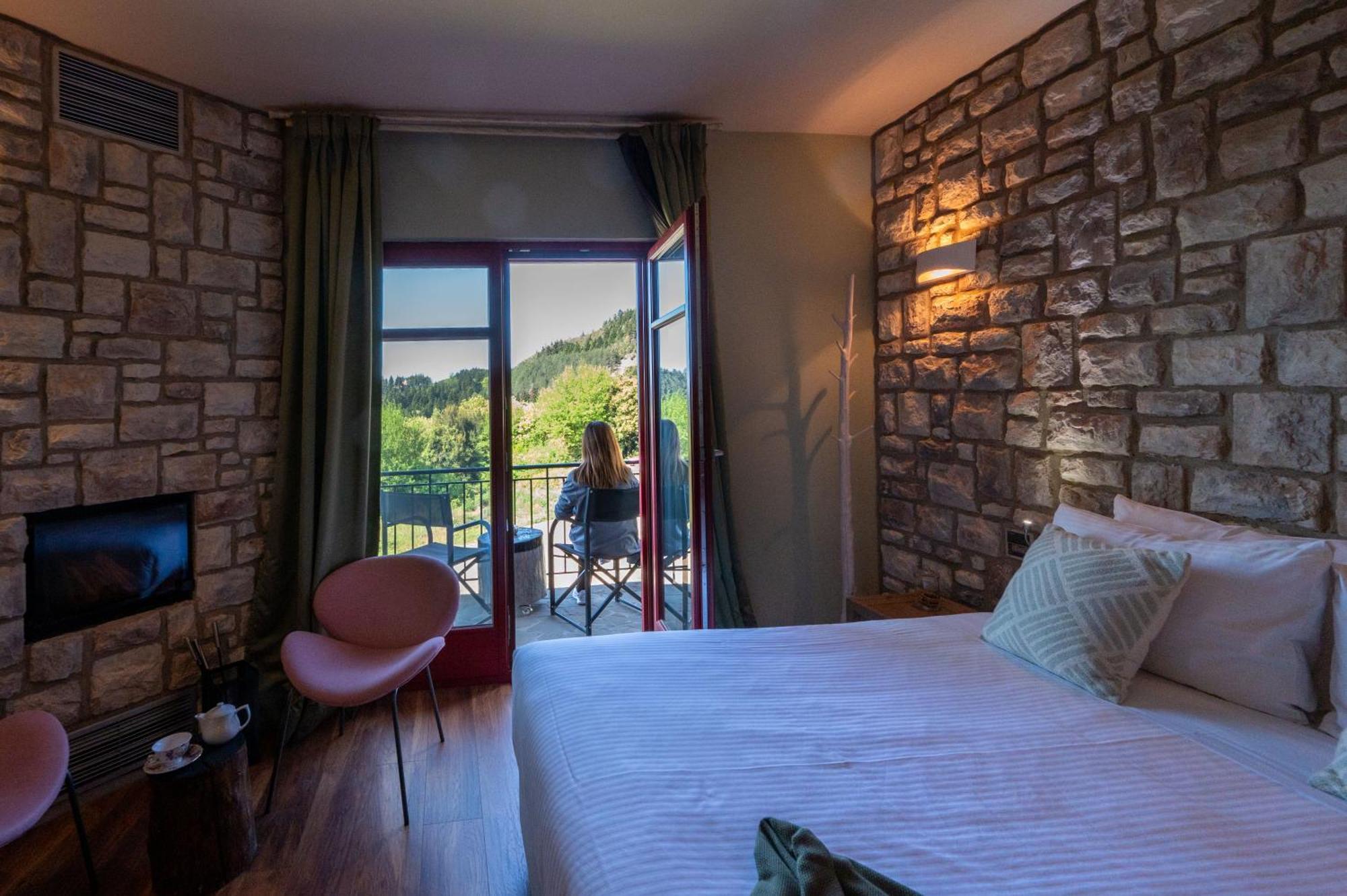 Rouista Tzoumerka Resort Vourgareli Exteriér fotografie